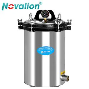 18L Stainless Steel Electric and LPG Heated Medical Portable Pressure Steam Autoclave Sterilizer