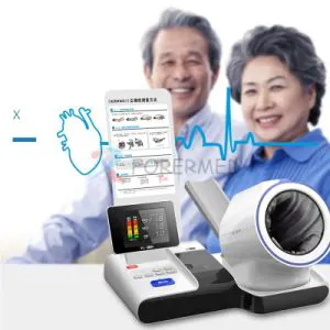 Medical High Accuracy Instrument Automatic Pulse Wave Blood Pressure Monitor for Hospital