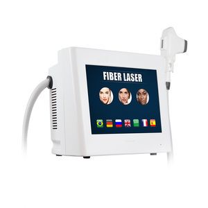 New Technology Portable Permanent Fiber Laser Hair Removal Machine with a Small Tips 1200W/1800W Fiber Coupled Diode Laser