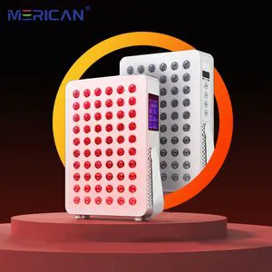 Merican Touch Screen LED Light Panel with Stand Red Nir Multi Wavelength Home Use Therapy Device