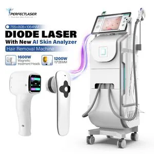 100million Shots 808nm Diode Laser Hair Removal 755 808 1064 Machine