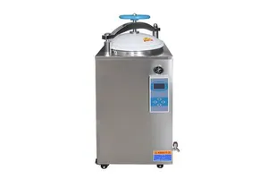 35L-100L Vertical Pressure Steam Autoclave Sterilizer Automation 105℃-134℃ LED