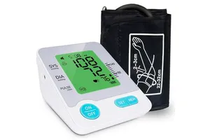 Sphygmomanometer Portable Digital Upper Arm Blood Pressure Pulse Monitor