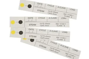 RF Non-Toxic and Environmentally Friendly Steam Indicator Card