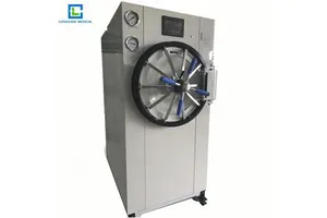 150L Horizontal Cylindrical Pressure Steam Sterilizer with Pulse Vacuum