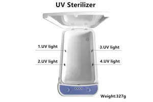 Factory Ce UV Disinfection Aromatherapy Ultraviolet Lamp Sterilizer Disinfectant Box with Wireless Charging