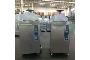 Medical Lab Full Stainless Steel Vertical Type Autoclave Manufacture Vertical Autoclave