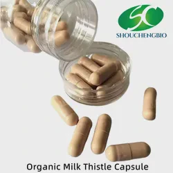 OEM/ODM Factory's Organic Milk Thistle Capsule Private Label Herb Liver Cleanse Healthcare Supplement Liver Protection