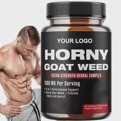 OEM/ODM Natural Epimedium Supplement, Epimedium, Maca Root Powder, Ginseng, Saw Palmetto Ingredients Epimedium Capsules