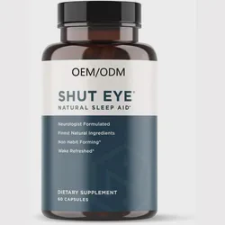 OEM Melatonin Capsules Healthcare Supplement for Improved Sleep Quality Adults