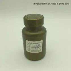 MD-005 120cc Pet/HDPE Plastic Bottle Cap Pill Tablet Health Care Products Container/Jar