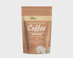 Lion's Mane Mushroom Coffee, Contains 100% Organic Mushroom Extract