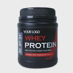 OEM Wholesale Vegan Organic Double Rich Chocolate Whey Protein Powder Nutrition Supplement