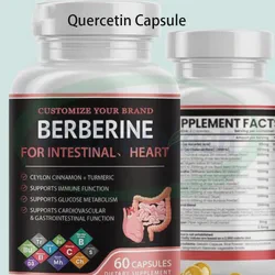 Ausreson OEM Gut Health Supplement Magnesium Berberine Vitamin D Quercetin Capsule