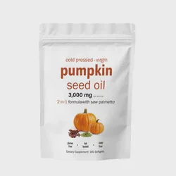 Wholesale Pumpkin Seed Oil Softgel with Saw Palmetto Herbal Supplement