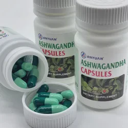 OEM/ODM Ashwagandha Capsules Extra Strength Mood Support, Energy Support Vegan Friendly, Non-GMO