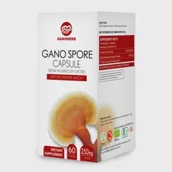 100% Organic Cell Broken Reishi Ganoderma Spore Capsule Lingzhi Spore