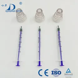 Medical Healthcare Disposable Colorful 1ml/3ml/5ml/10ml Oral Feeding Syringe with Optional Adaptor