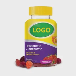 OEM Probiotic Gummies Vaginal Health Probiotics Gummy Vitamin Supplement