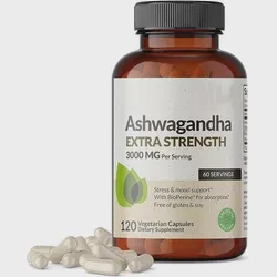 Private Label Custom Supplement Ashwagandha Extract Capsules with Organic Ashwagandha Root