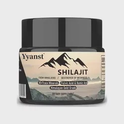 Himalayan Shilajit Extract Supplement Multiple Minerals Fulvic Acid Shilajit Resin