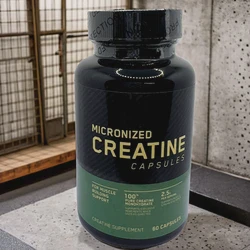 Third Party Tested Pure Creatine Monohydrate Capsules for Strength Training
