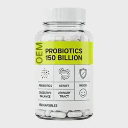 Lactic Acid Probiotics Containing 150 Billion Cfu