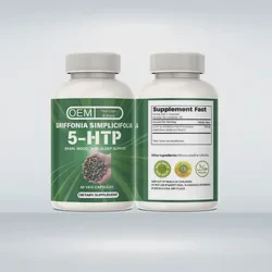 OEM/Private Label 5-Htp Capsules 100% Pure Griffonia Seed Extract Mood & Sleep Support Custom