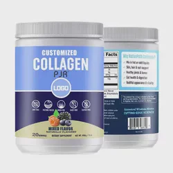 OEM ODM Enhance Immunity Boost Metabolism Anti Aging Collagen Peptide Powder Drink