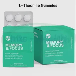 Ausreson OEM Brain Health Supplement Memory Support Focus L-Theanine Gummies