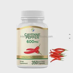 Ausreson Private Label Cayenne Pepper Extract Organic Health Supplements Cayenne Pepper Capsules