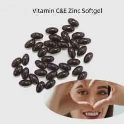 Ausreson OEM Eyecare Supplements Vitamin C&E Zinc Copper Softgel Capsule