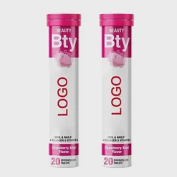 Skin Supplement Collagen Effervescent Tablets for Adult Whitening Skin Beauty Collagen Tablet