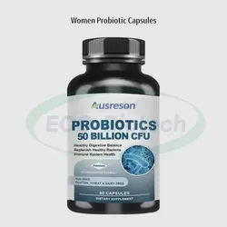 Ausreson OEM Health Supplement Probiotics Vegan Vitamin Natural Women Probiotic Capsules