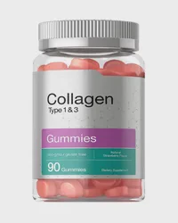 Collagen Gummies Hydrolyzed Type 1 & 3 with Strawberry Flavor