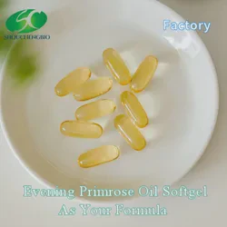 OEM Health Food Non-GMO Tested Gluten Evening Primrose Oil Softgel