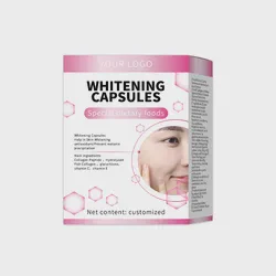 OEM Private Label L-Glutathione Collagen Skin Whitening Anti-Aging Supplement L-Glutathione Capsule