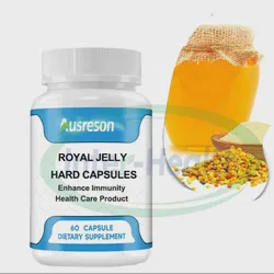 Ausreson OEM Manufactures Ginseng Royal Jelly Supplies Skin Care Royal Jelly Capsules