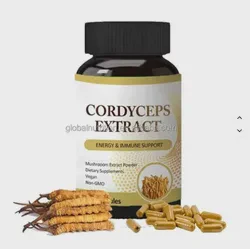 Ausreson OEM Pure Cordyceps Sinensis Mushroom Extract Health Supplements 500mg Cordyceps Tablets