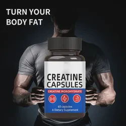 Vegetarian Capsules Shell Halal Certified Creatine Monohydrate for Sports