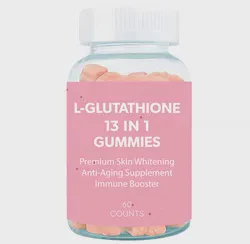 Boosts Skin Health L-Glutathione 13 in 1 Gummies Anti-Aging Supplement