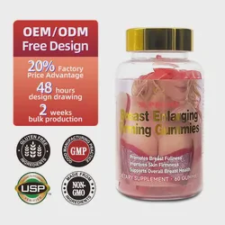 High-Quality Breast Firming and Enlargement Gummies Support Overall Breast Health by Promoting Fullness