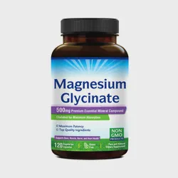 Wholesale 3-in-1 Magnesium Minerals Dietary Supplements Maximum Absorption Magnesium Glycinate Capsules