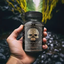 Private Label Healthcare Shilajit Lion's Mane Mushroom Ashwaghanda Supplement Gummies for Men