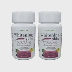 OEM Natural Skin Whitening Capsules Herbal Supplement for Skin Whitening