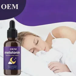 Natural Sleep Support Immune Health Calm Relaxation Melatonin Oral Liquid Drops
