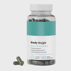 OEM Private Label Body Magic Chlorophyll Capsules 30 Vegan Capsules