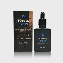 Tcbesk Natural Performance Booster Drops Rapidly Boost Energy Enhance Mental Clarity Support Adrenal Function Sustain Vitality