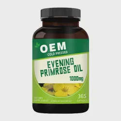 Evening Primrose Oil Capsules Supplement for Dispelling Wind