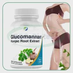 Ausreson OEM Konjac Root Extract Supplements Slimming Weight Loss Glucomannan Konjac Capsules